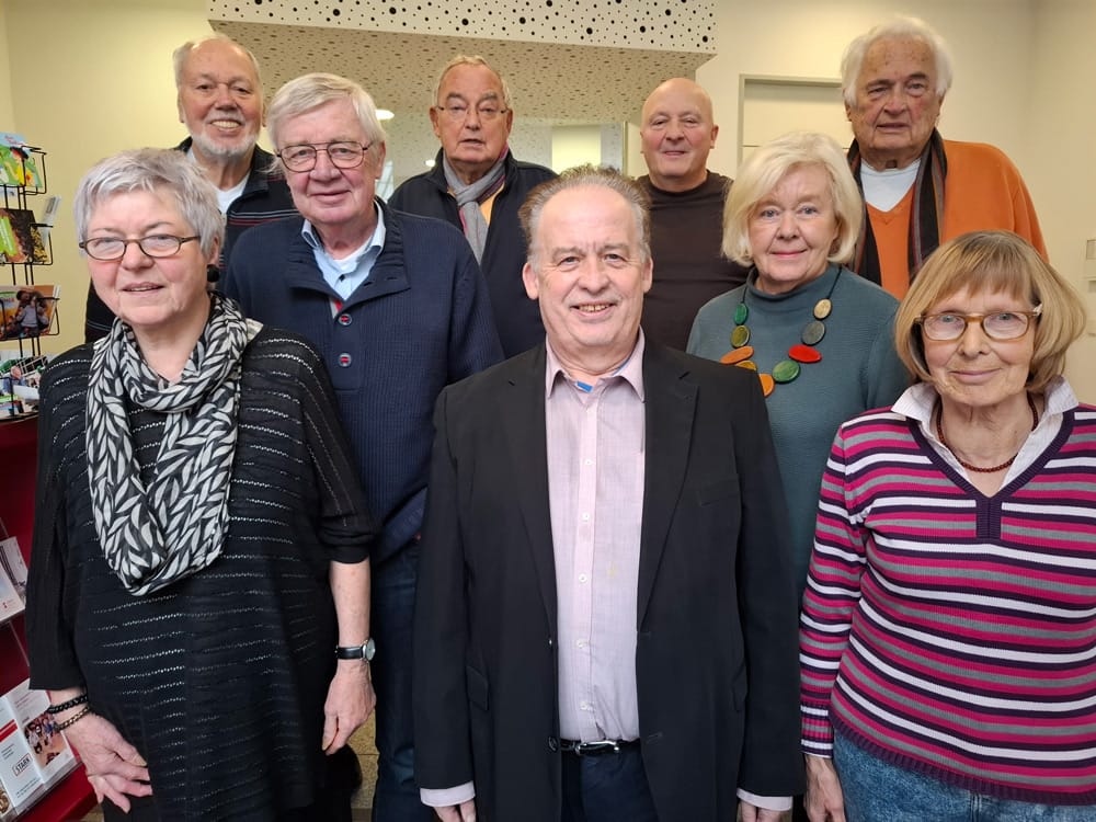 Der Vorstand des Stadtseniorenrats Karlsruhe